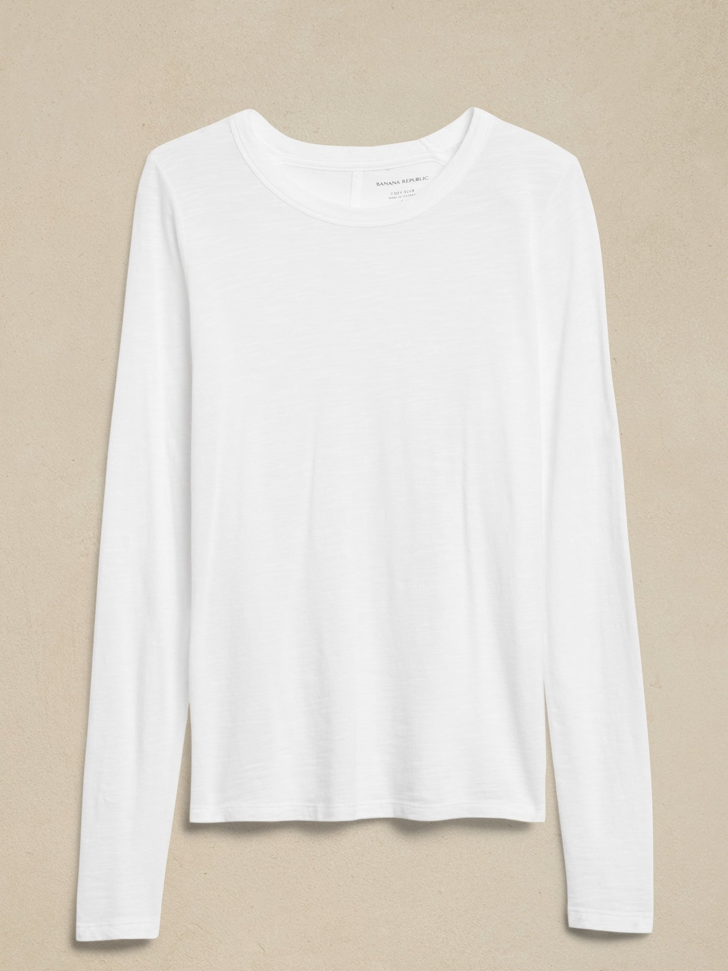 Slub Long-Sleeve T-Shirt