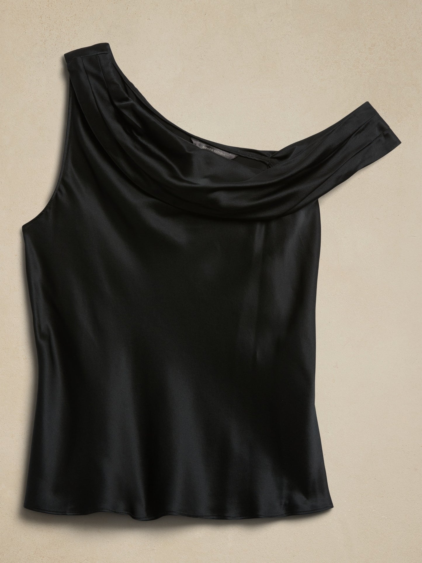Danae Silk One-Shoulder Top