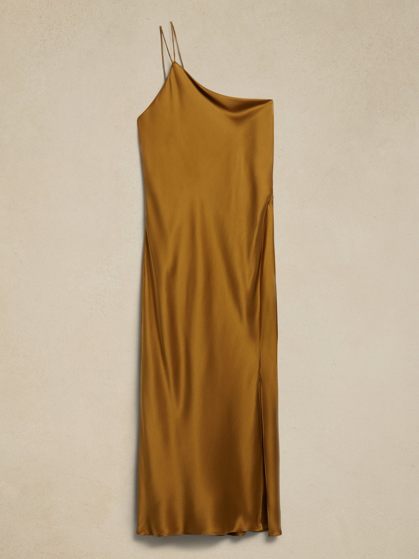 Divine Silk One-Shoulder Dress