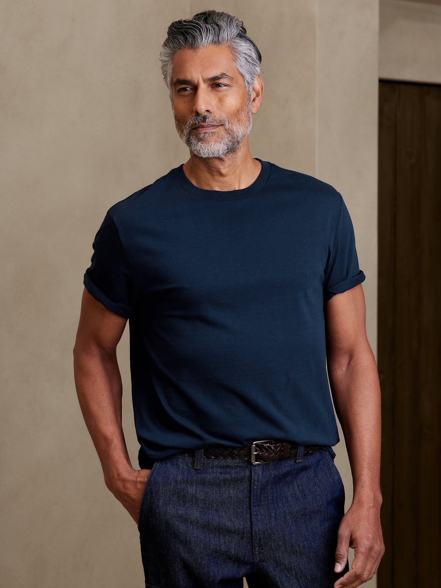 Authentic SUPIMA® TShirt BANANA REPUBLIC Kuwait Official Store