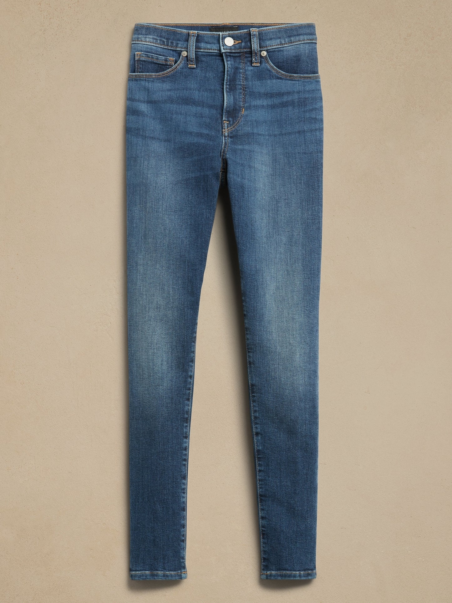 High-Rise Skinny Super-Stretch Jean