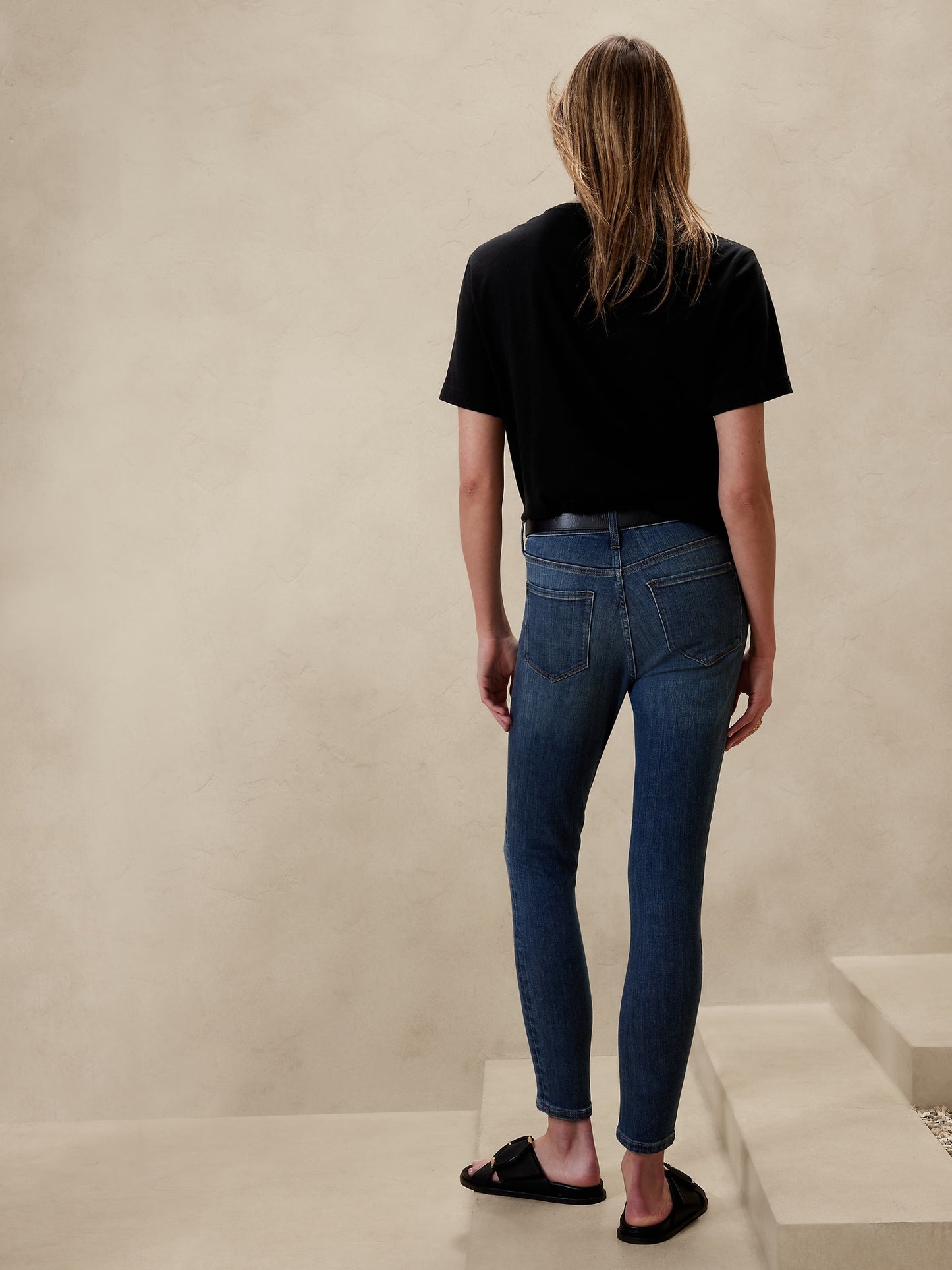 High-Rise Skinny Super-Stretch Jean