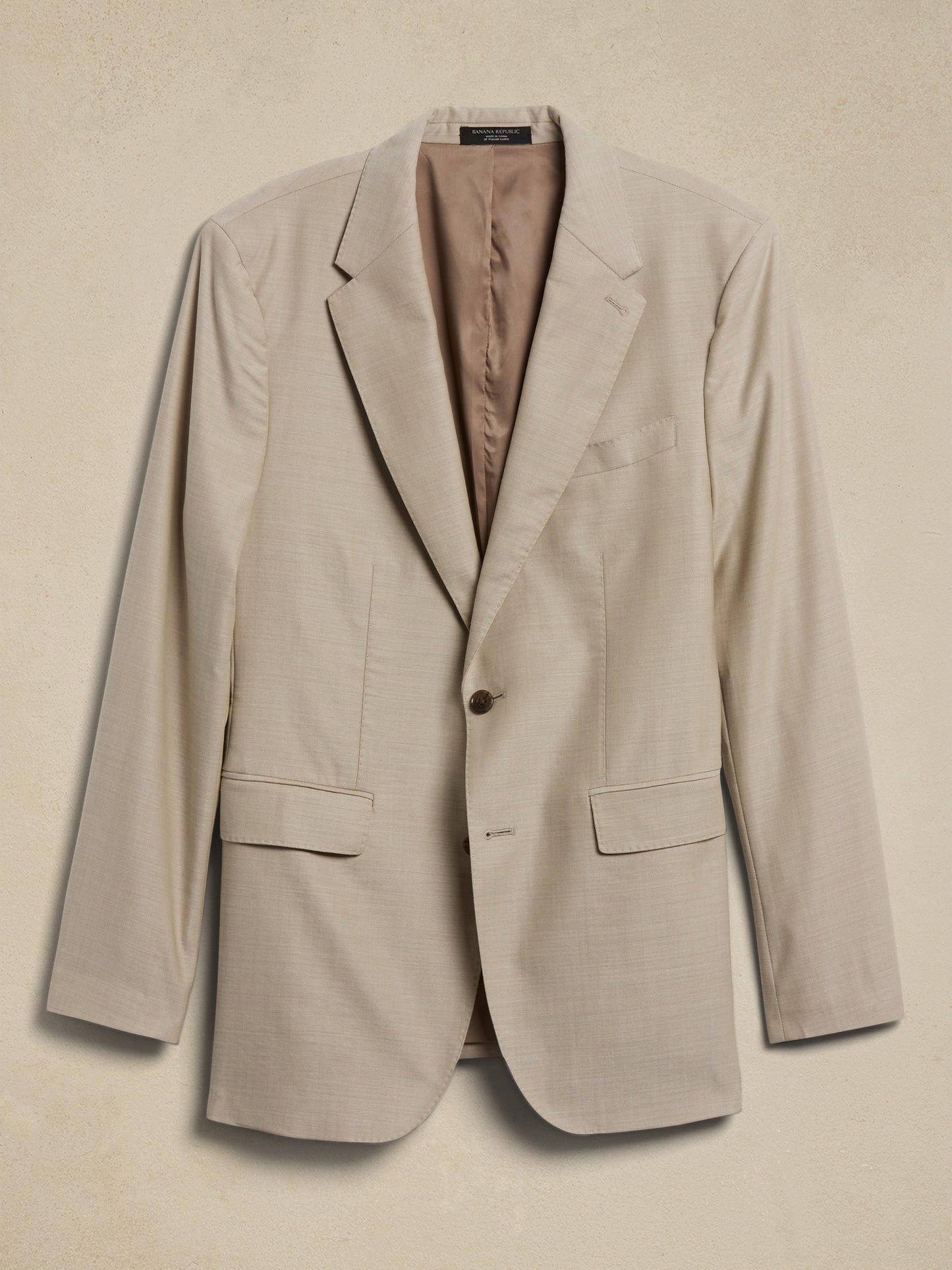 Signature Italian Hopsack Suit Jacket