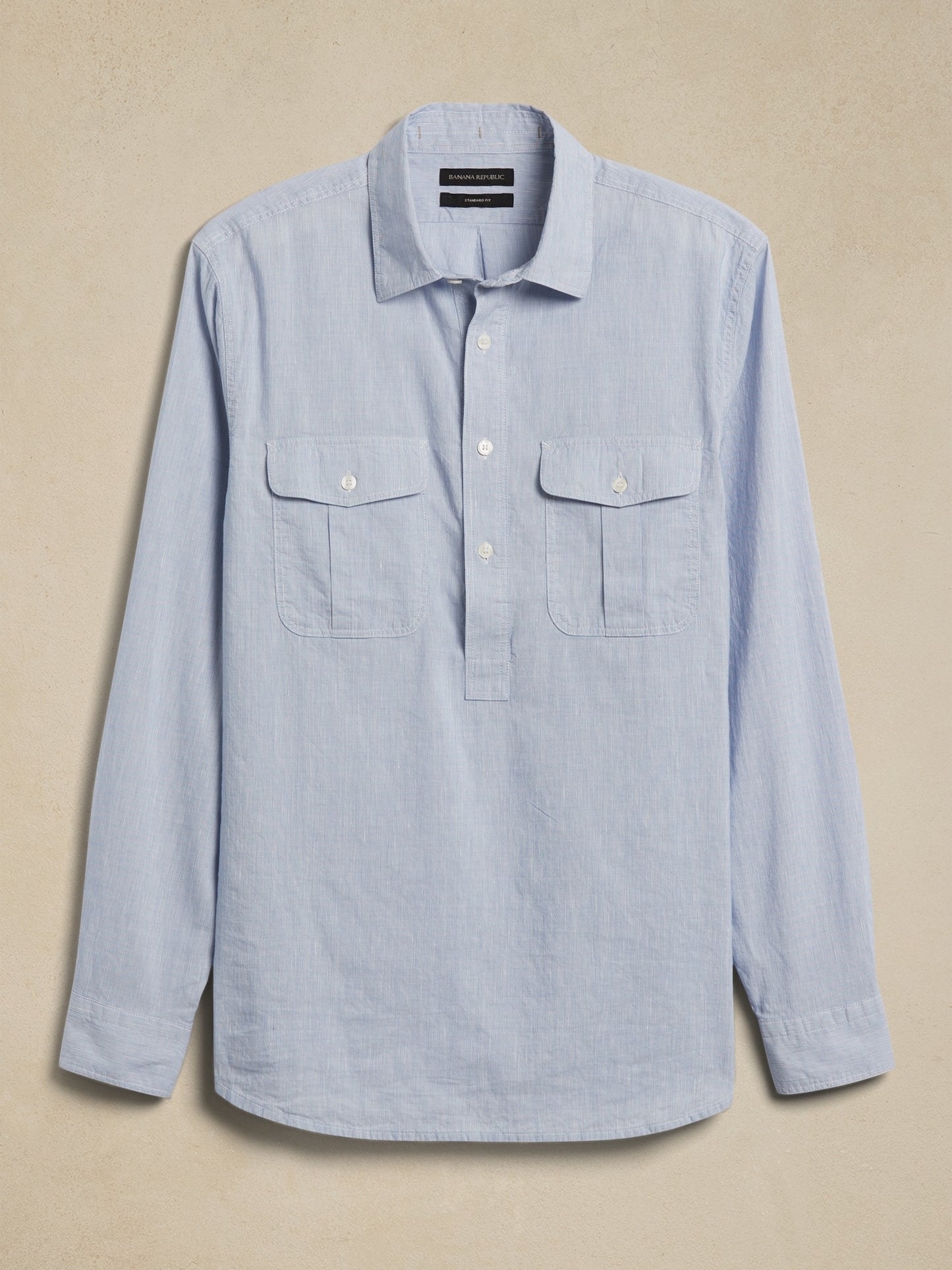 Barre Cotton-Linen Shirt