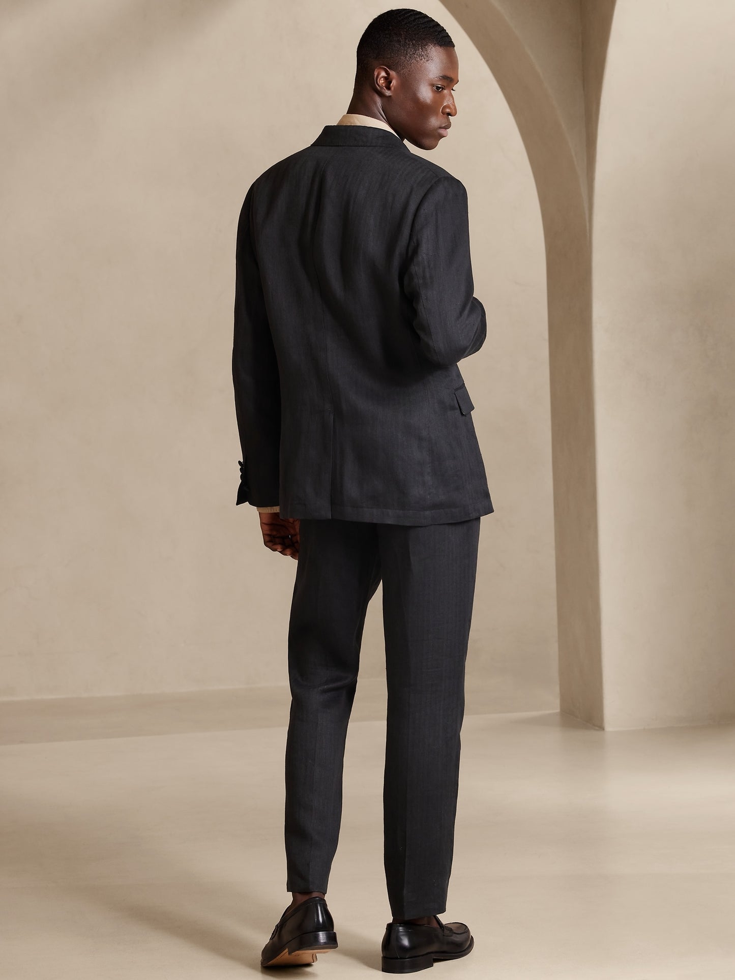 Gavin Italian Linen Suit Jacket