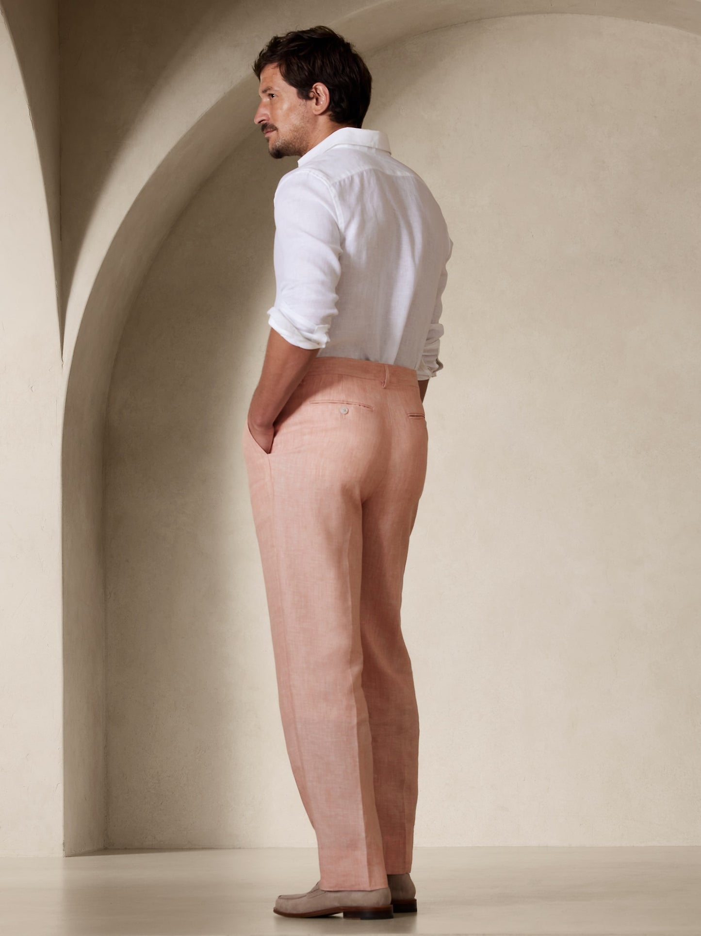 Nolan Linen Suit Pant