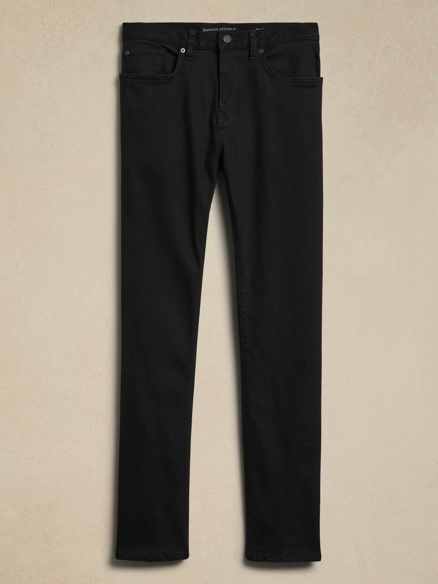 Slim LUXE Traveler Black Jean