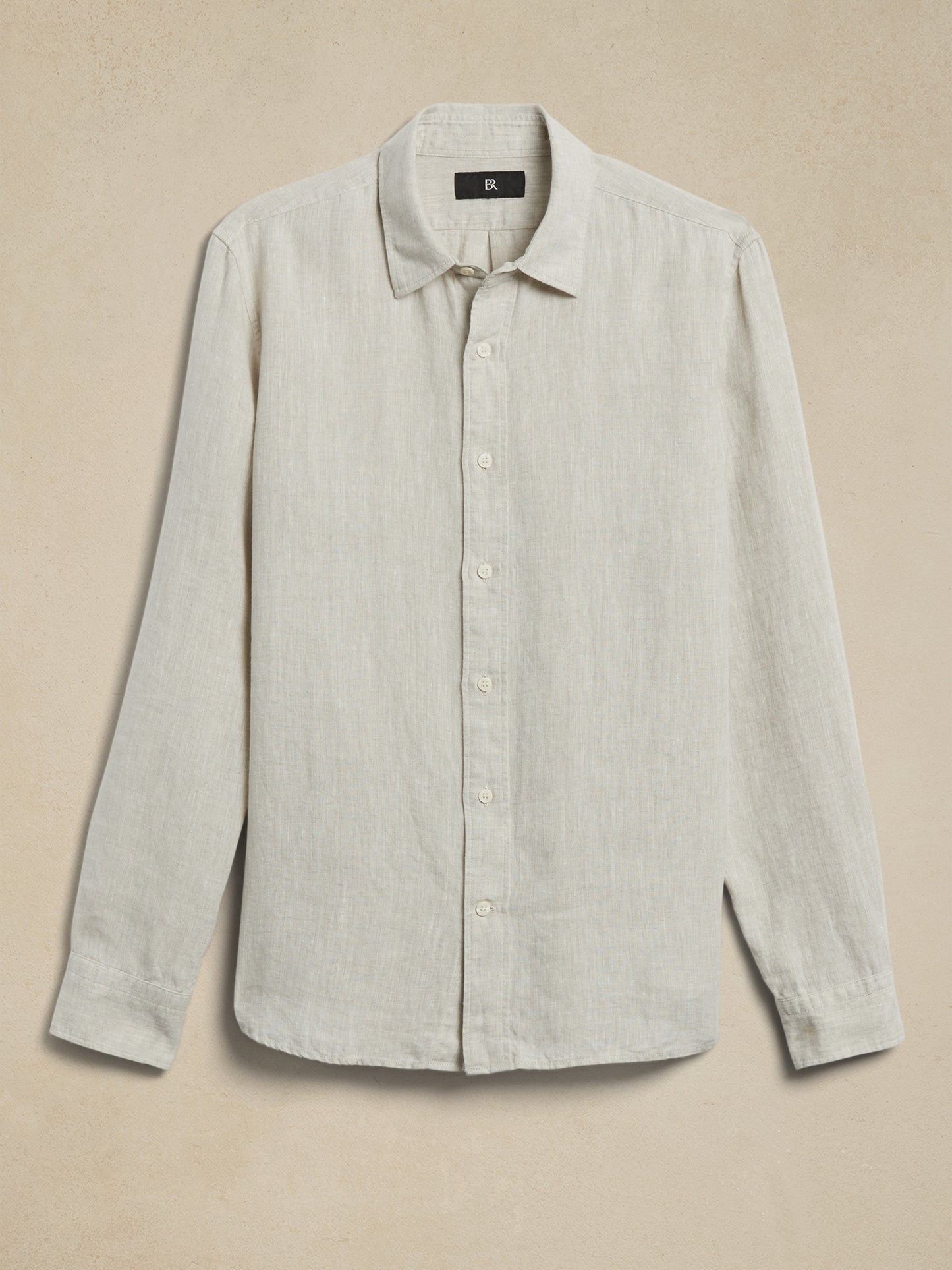 Slim Castello Linen Shirt