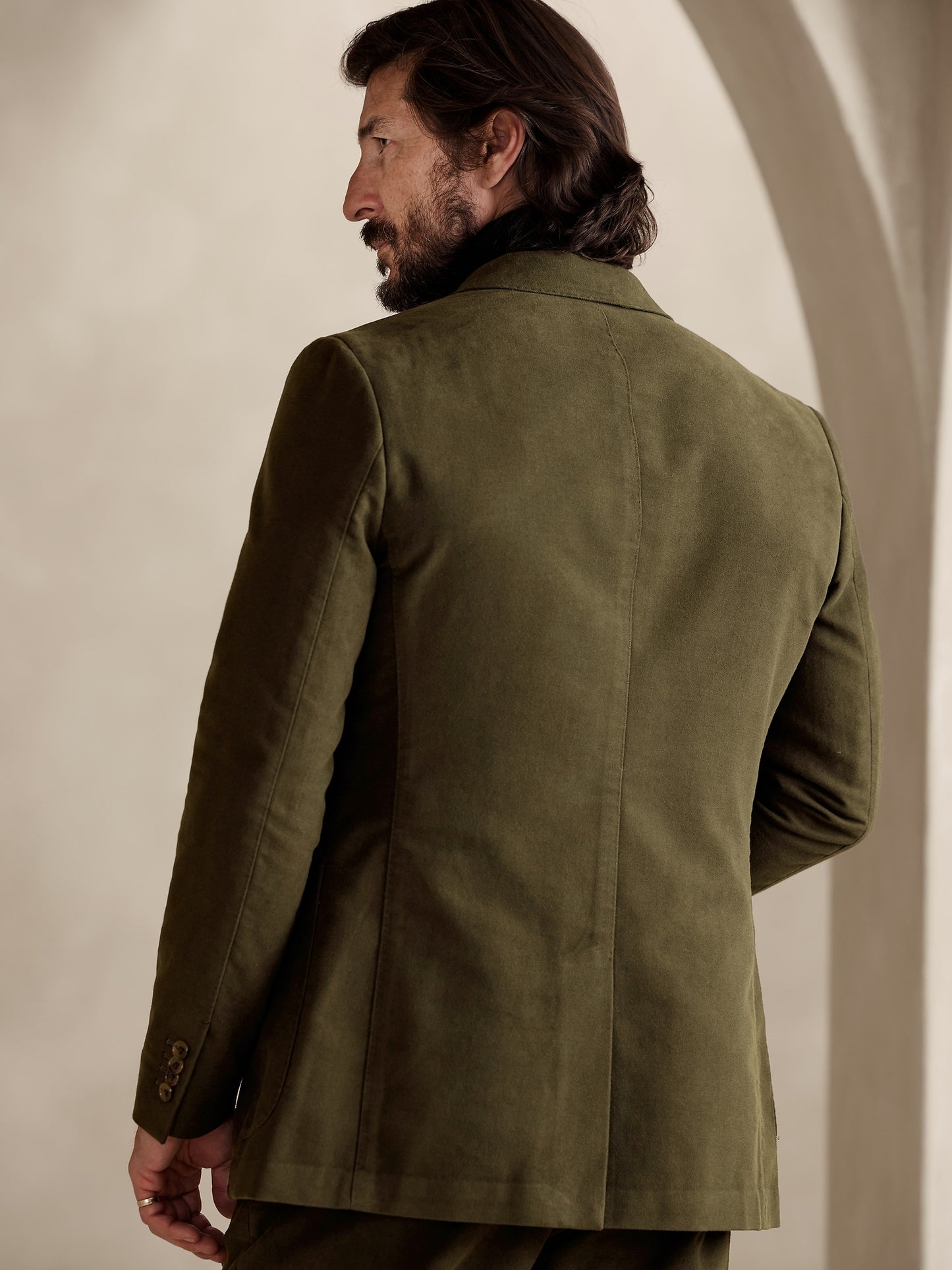 Ramiro Italian Moleskin Suit Jacket
