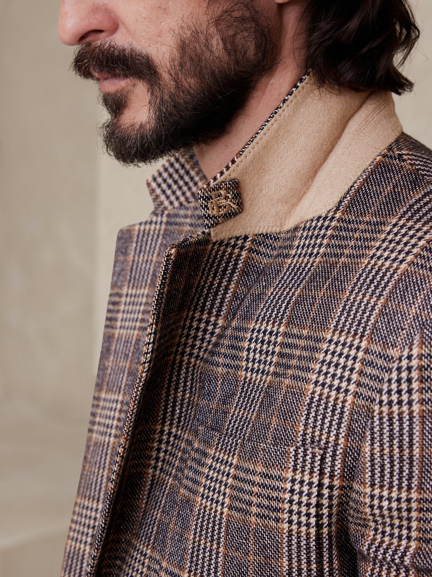 Caleta Italian Tweed Suit Jacket