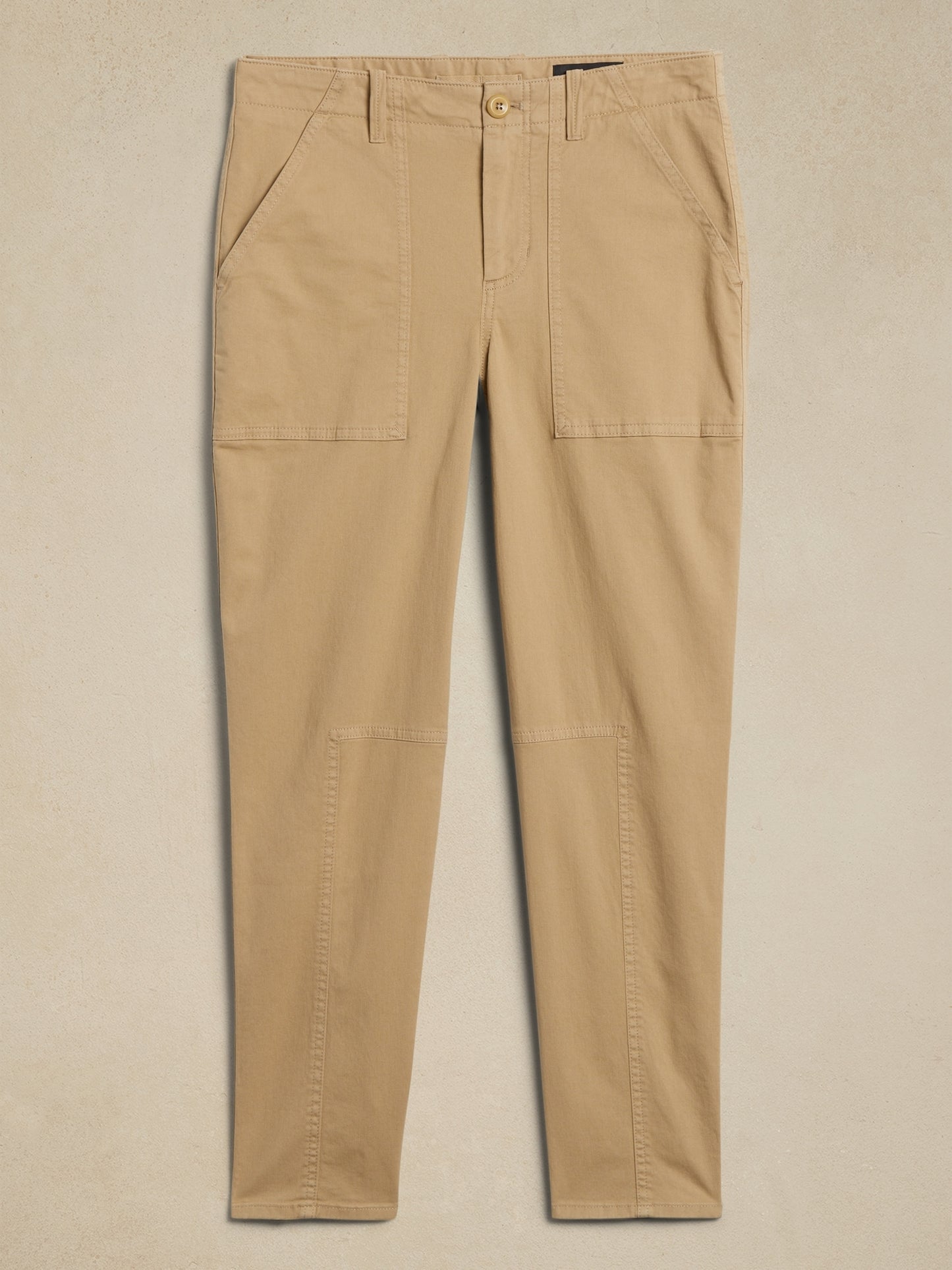 Mid-Rise Slim Cargo Pant