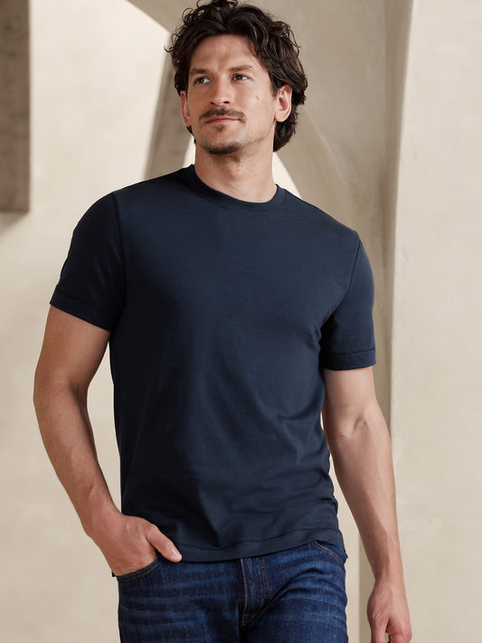 تي شيرت اوثنتك من قطن سوبيما