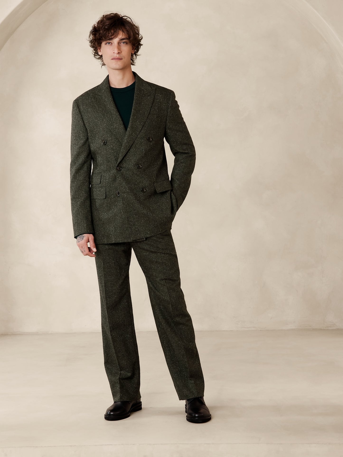 Joaquin Tweed Suit Jacket