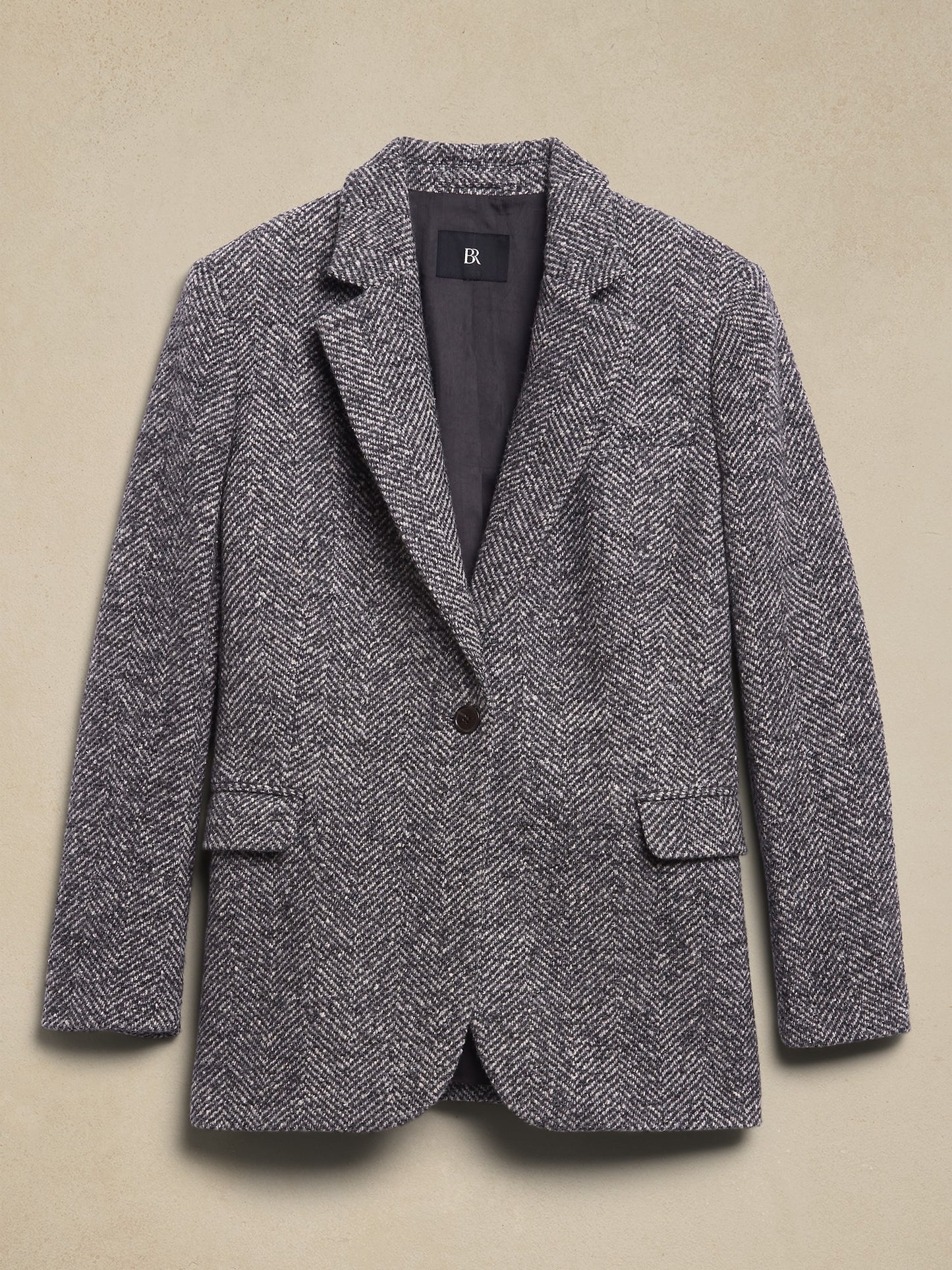 Olinda Italian Herringbone Blazer