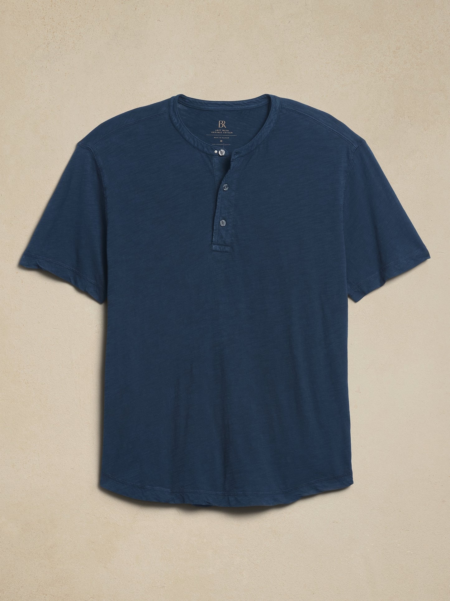 Soft Wash Henley T-Shirt