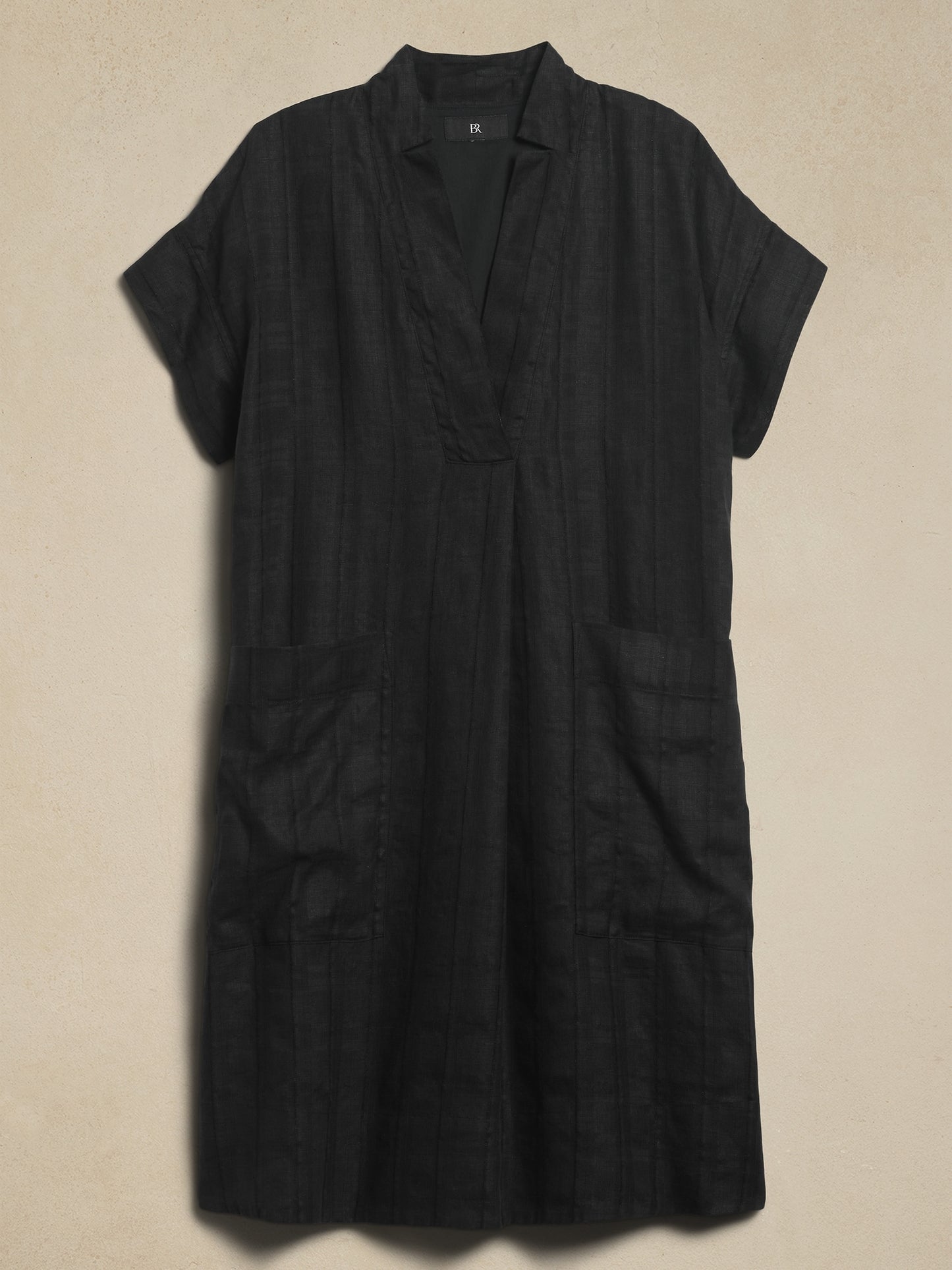 Laurel Linen-Cotton Utility Dress
