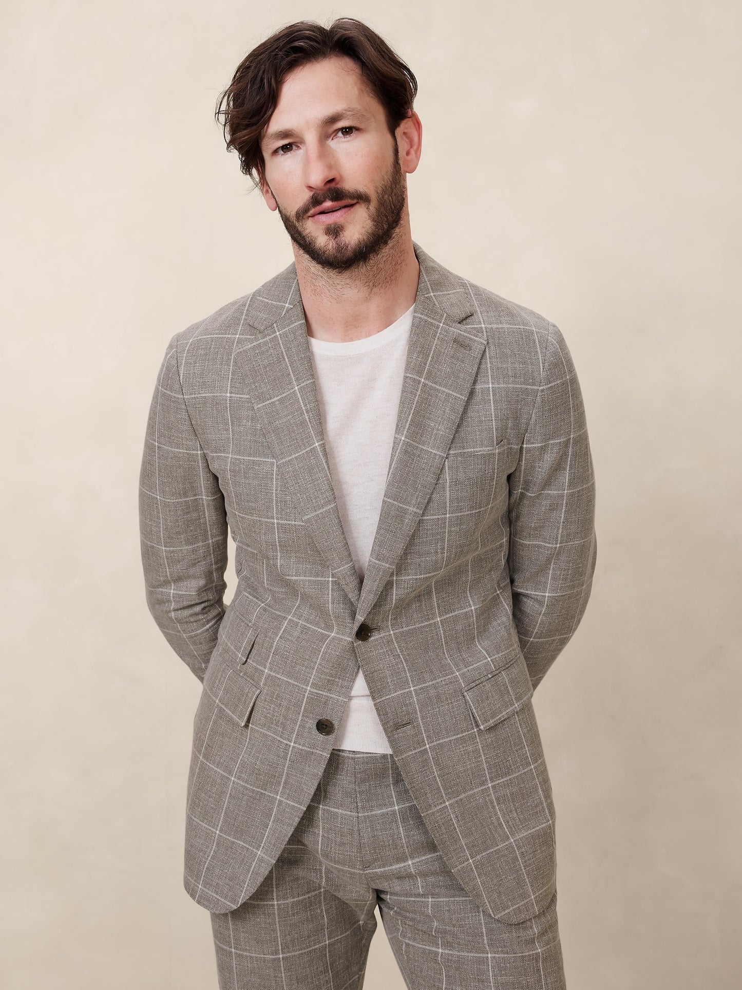 Bixby Italian Plaid Suit Jacket