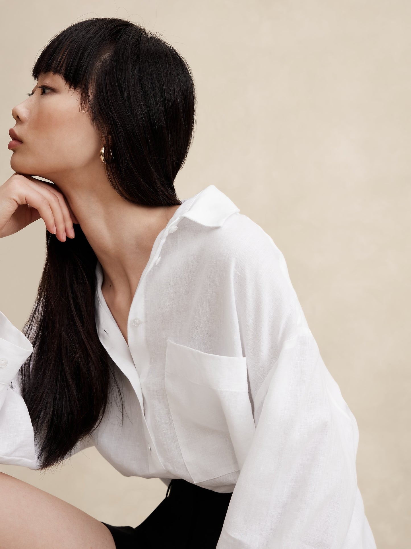 The Oversized Linen Shirt