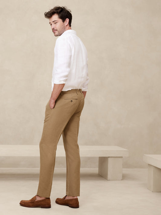Ventana Italian Linen-Blend Suit Pant