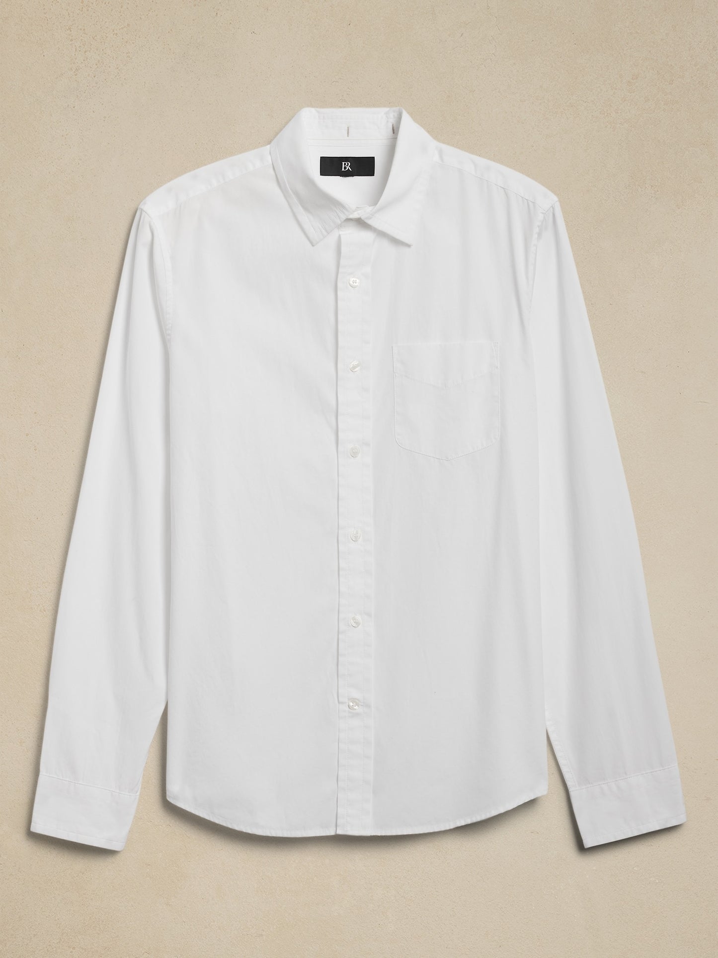 Washed Cotton Poplin Shirt