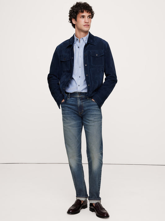 بنطال جينز أوثينتك بقصّة ضيقة