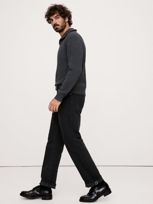 بنطال جينز أوثنتيك بقصّة ساق مستقيمة