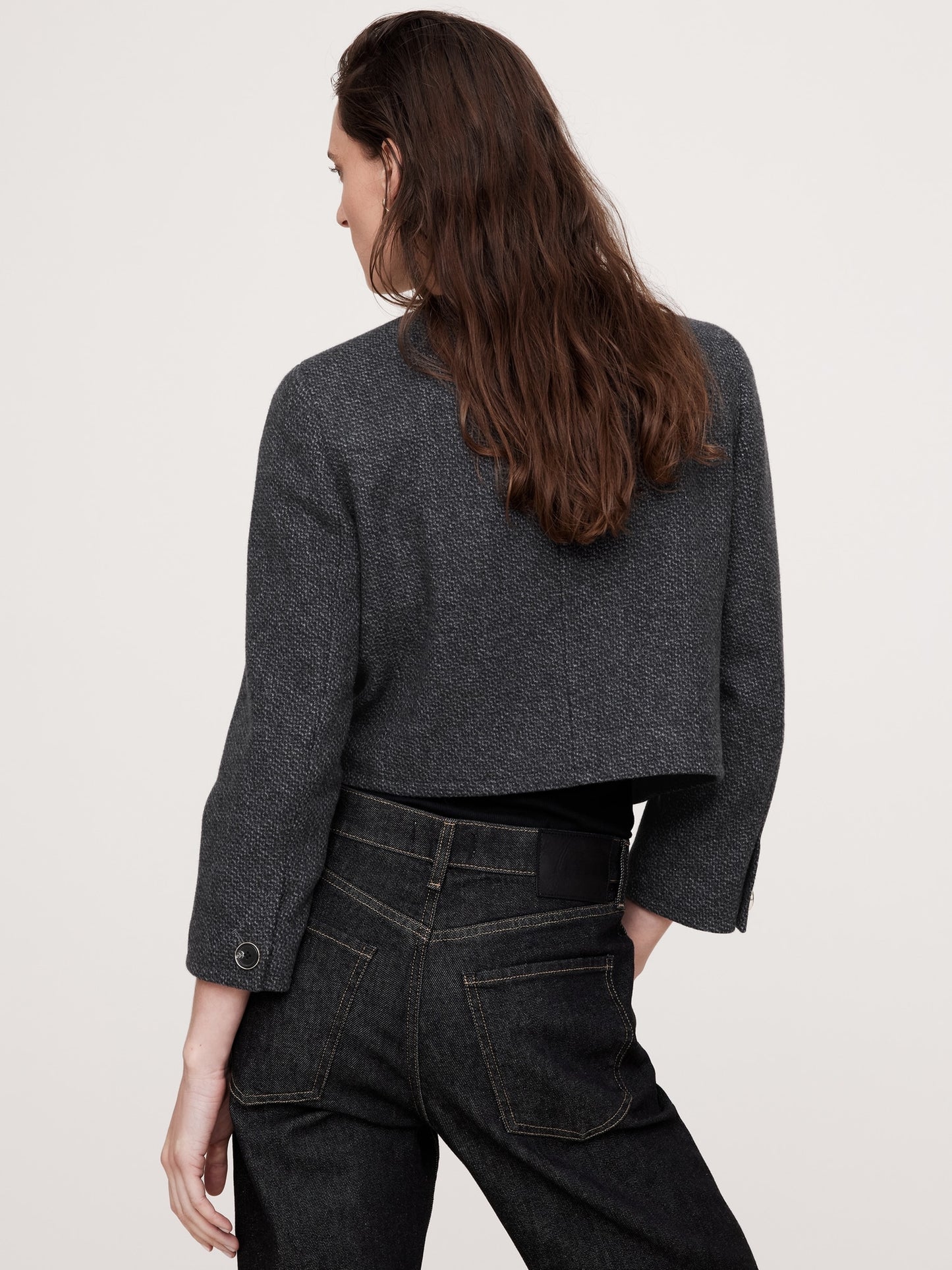 سترة تويد ليدي