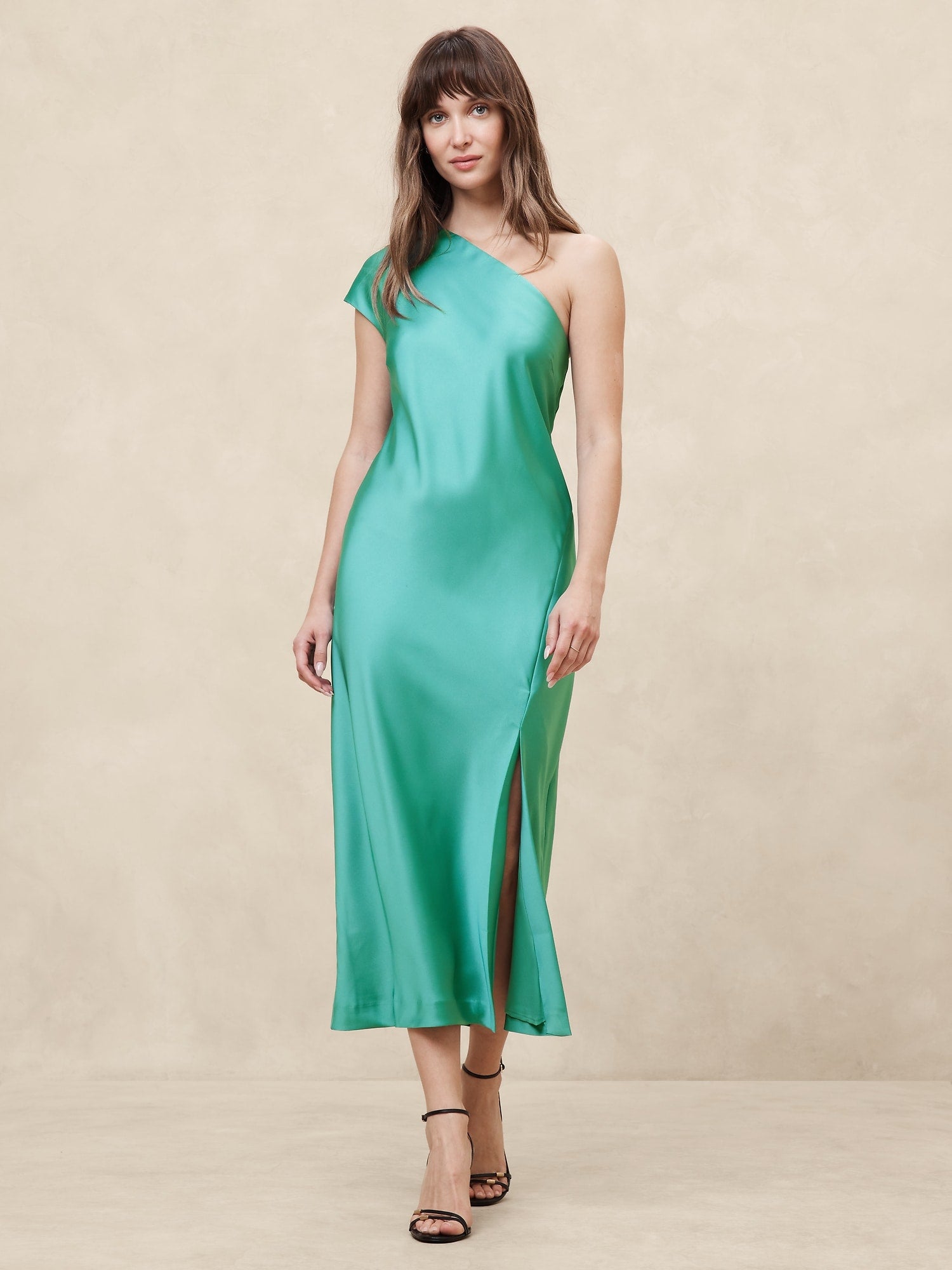 banana republic satin midi dress Satin Midi Dress