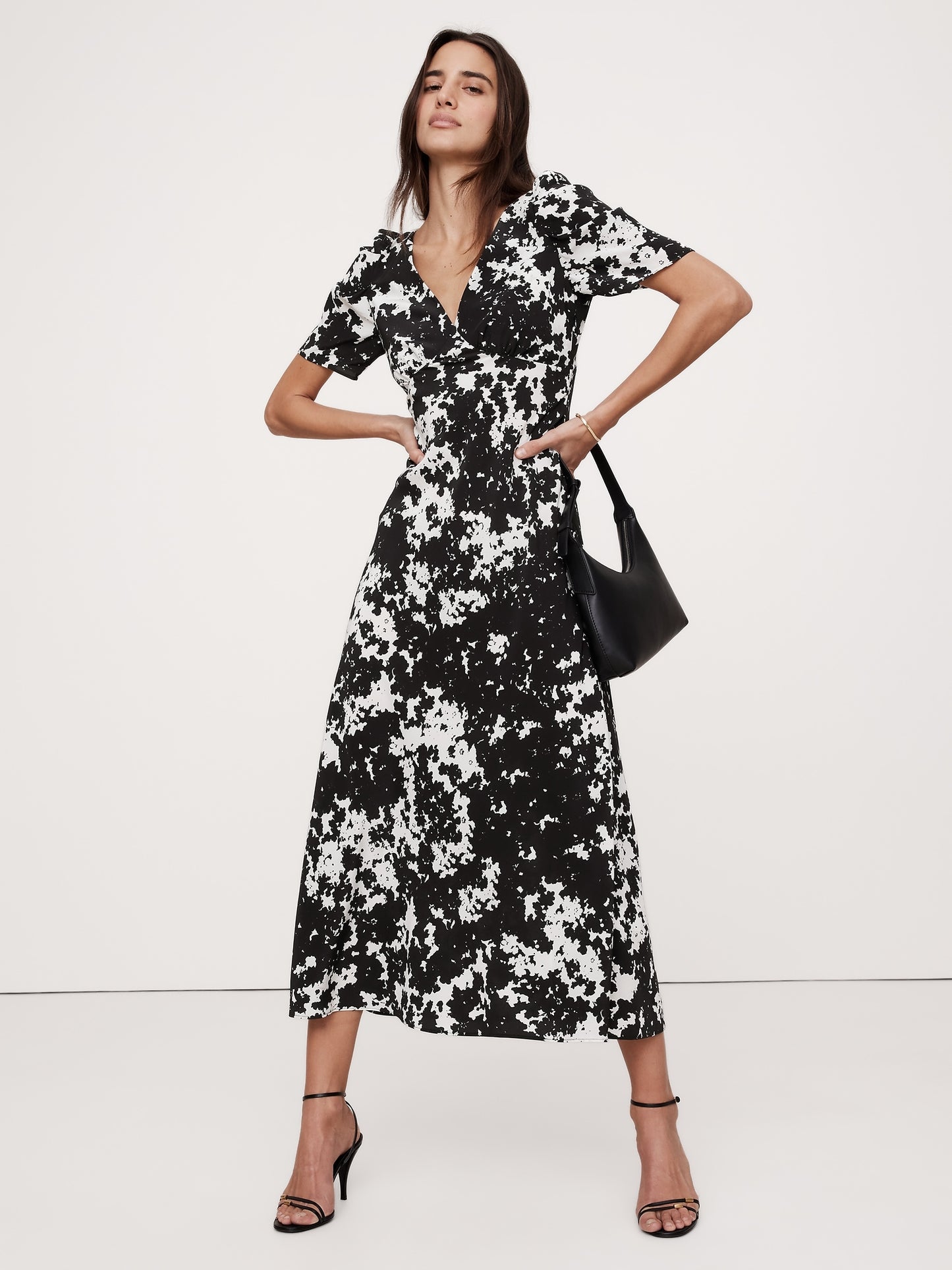 Matte Silk Maxi Dress