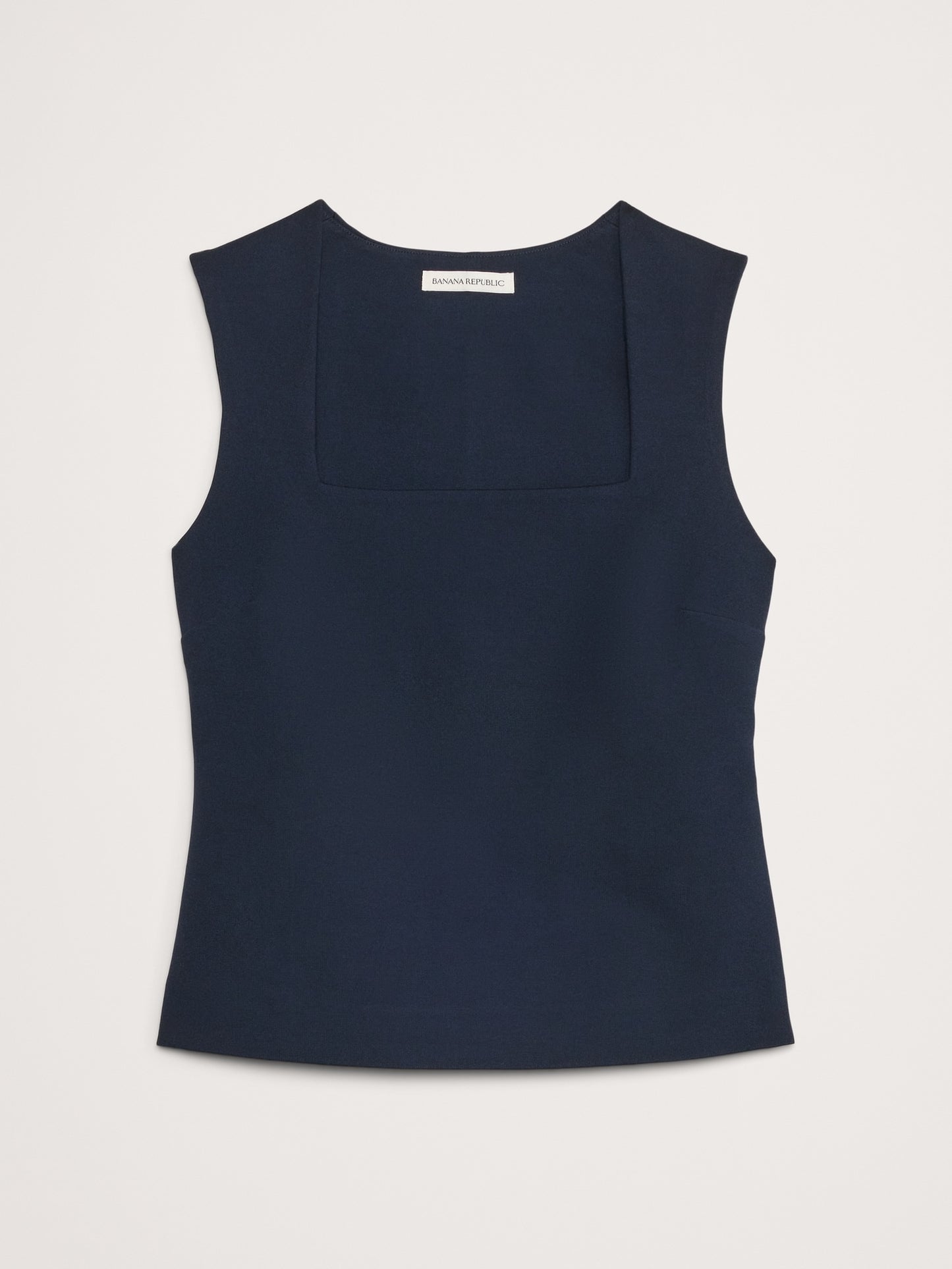 Everywhere Ponte Square-Neck Top