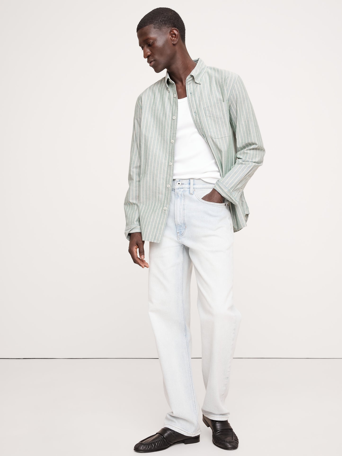 Standard-Fit Oxford Shirt