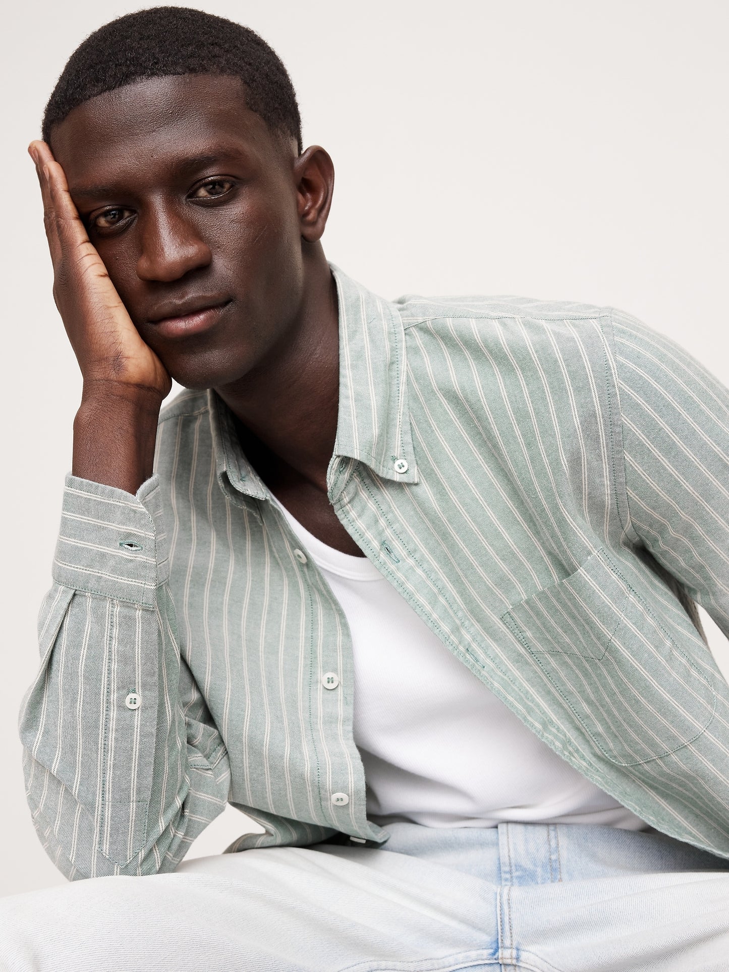 Standard-Fit Oxford Shirt