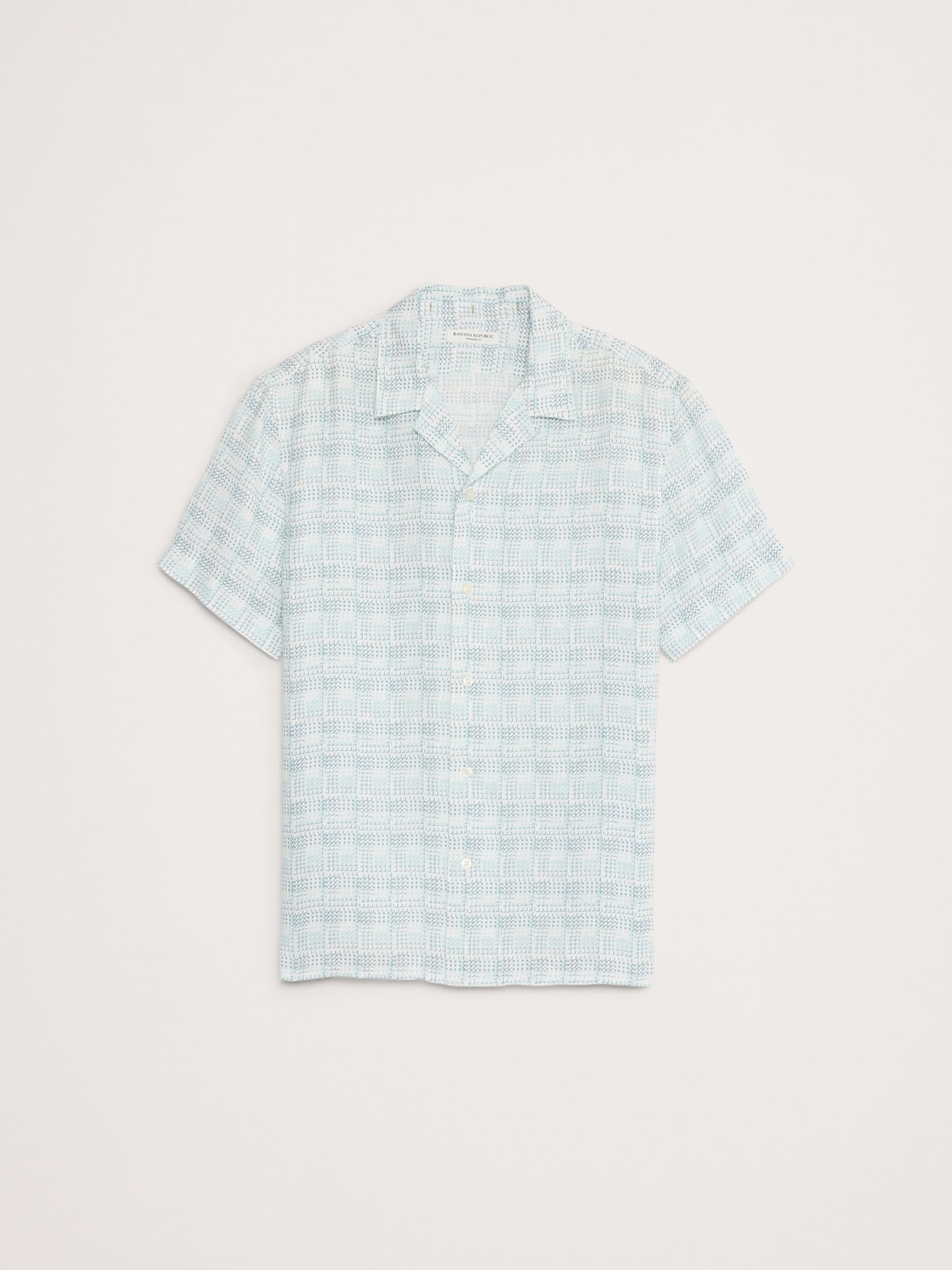 Standard-Fit Linen Resort Shirt