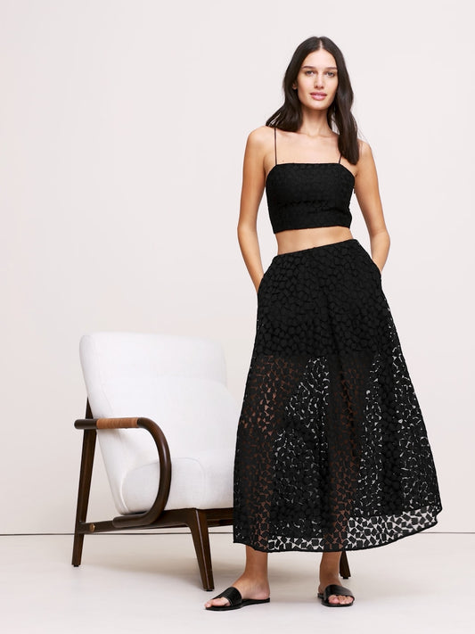 Lace Maxi Skirt