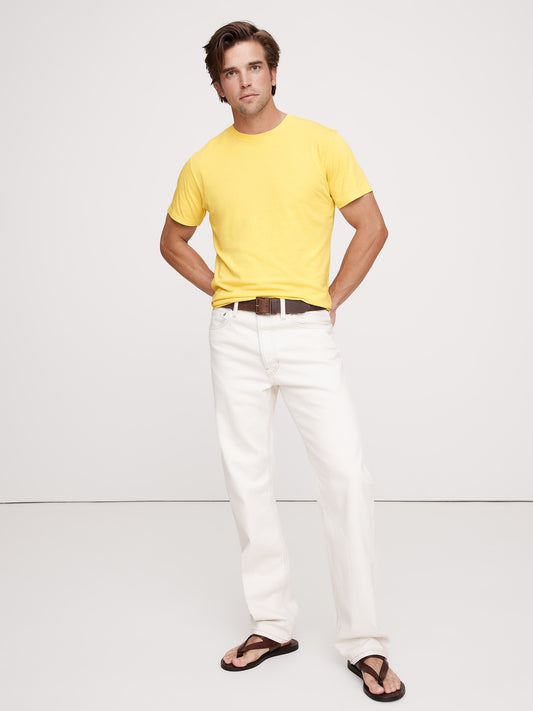 Lightweight Cotton Crew-Neck T-Shirt