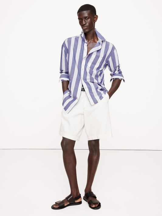 Relaxed-Fit Summerweight Cotton Shirt