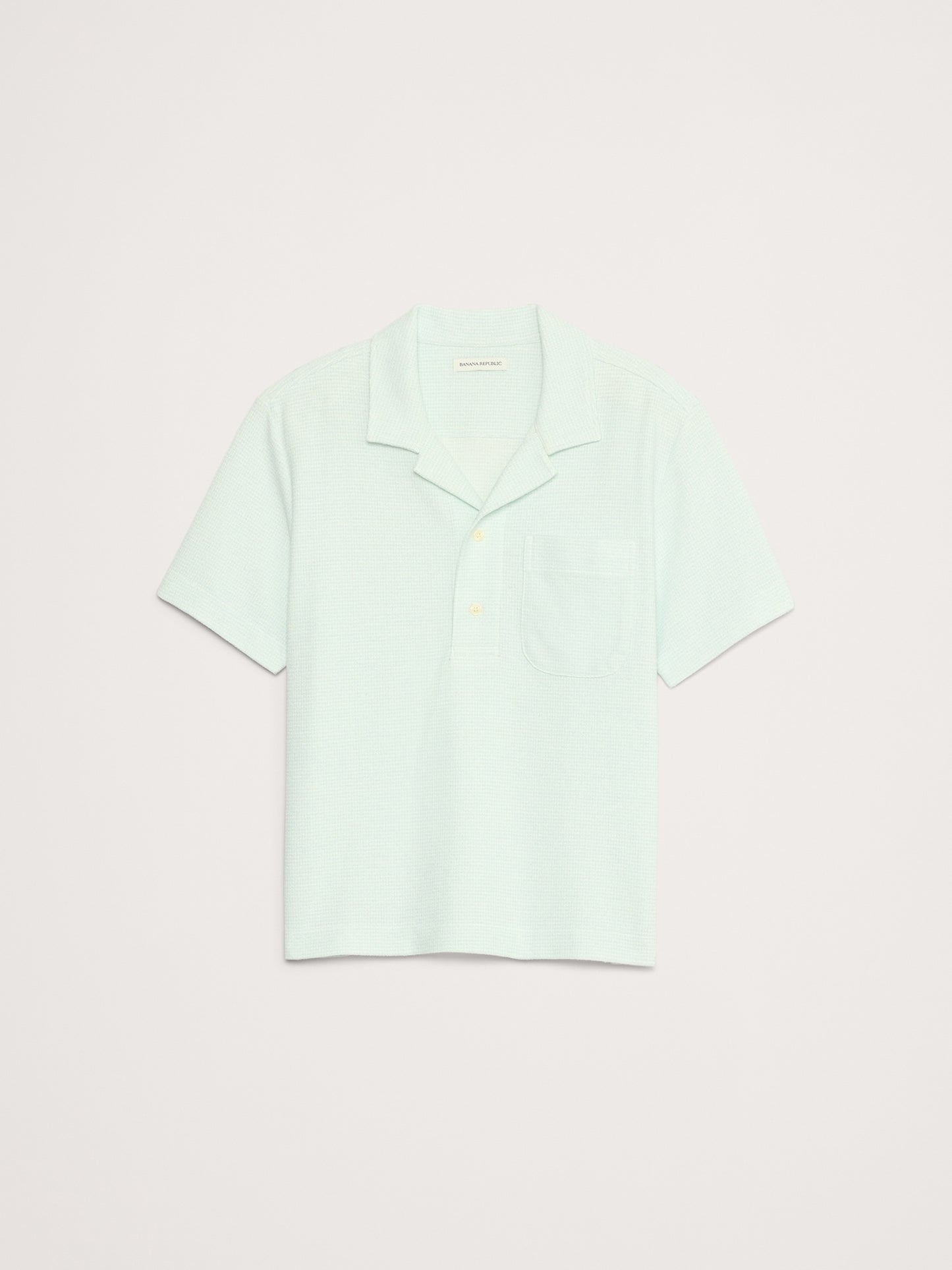 Waffle-Weave Resort Polo