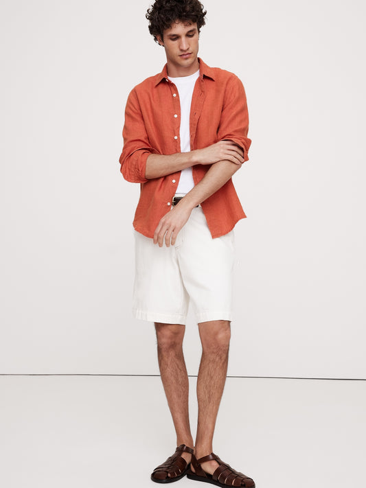 Standard-Fit Linen Shirt