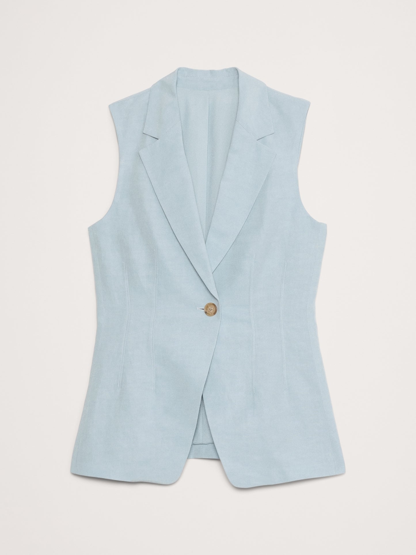 Hourglass Tencel™-Linen Vest