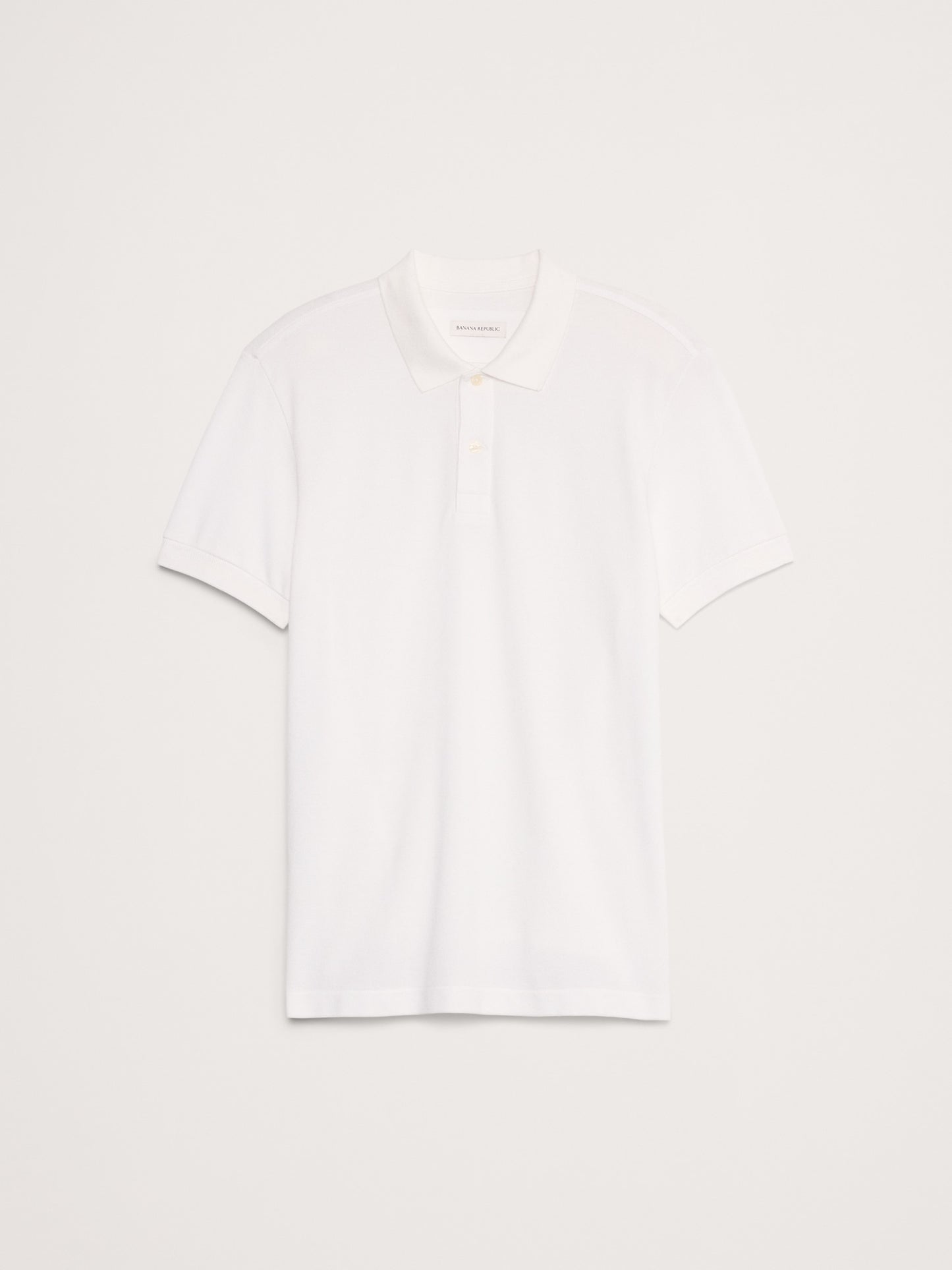 Sun-Faded Pique Polo