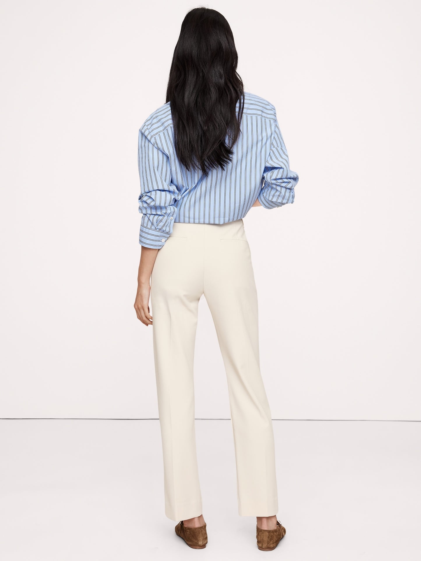 High-Rise Modern Slim Refined Ankle Pant