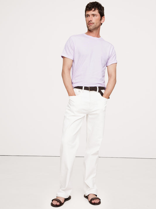 Lightweight Cotton Crew-Neck T-Shirt