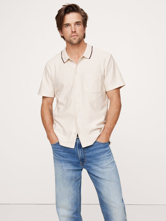 Herringbone Resort Shirt