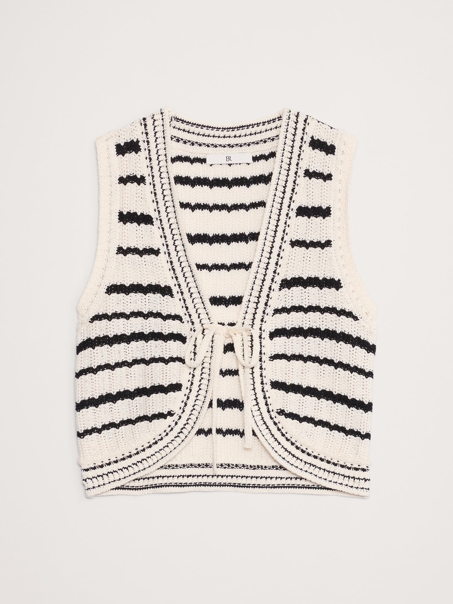 Cotton Crochet Vest