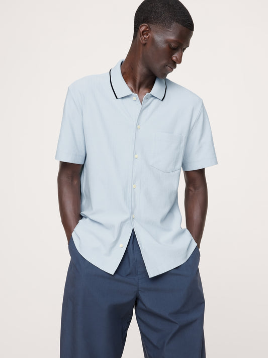 Herringbone Resort Shirt
