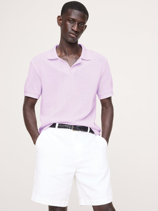Cotton Mesh Polo