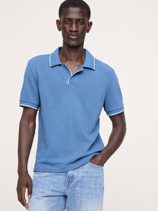 Cotton Mesh Polo