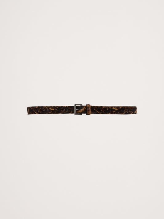 Distressed Trouser Belt