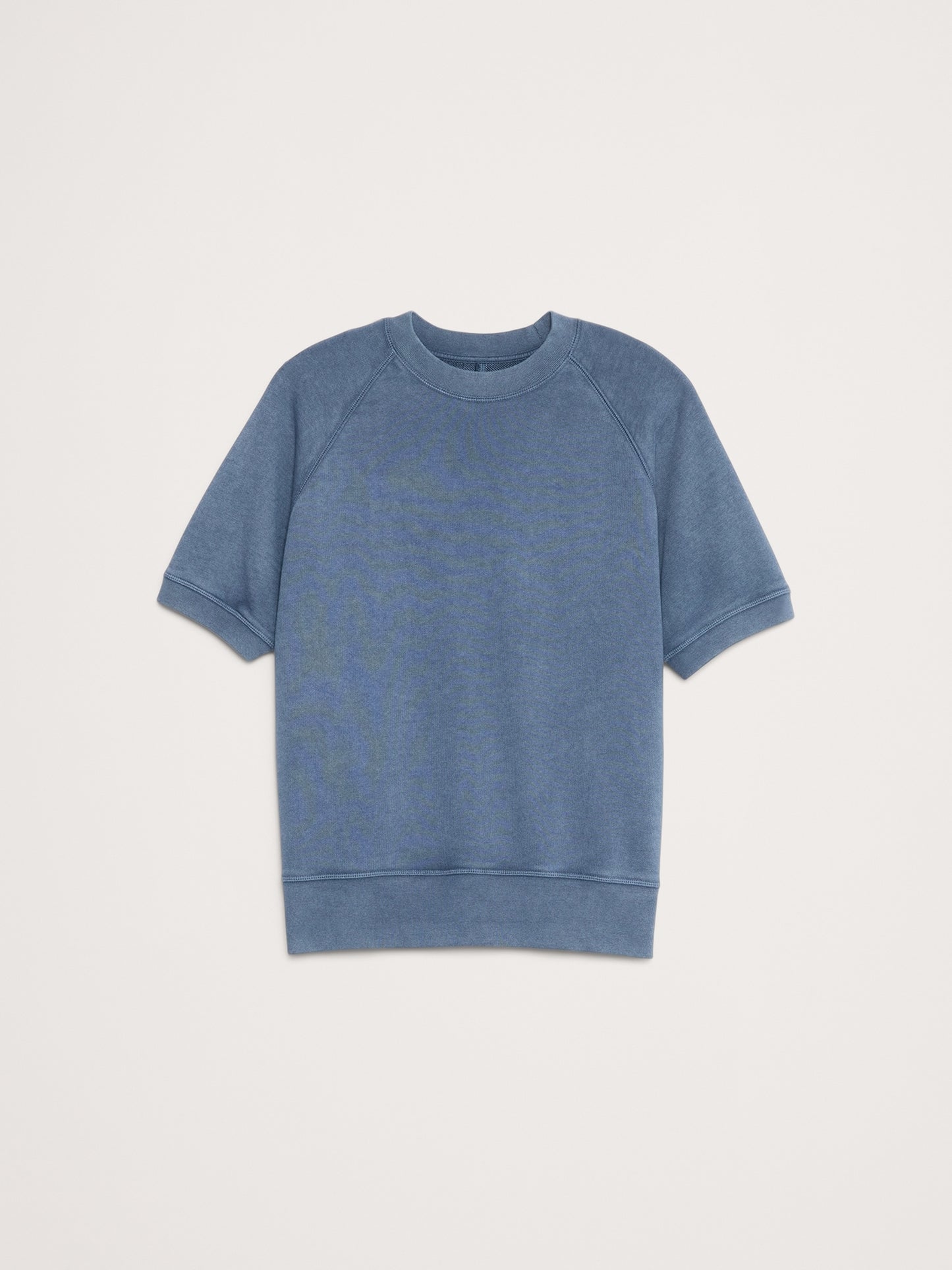 TERRY SHORT-SLEEVE SWEATSHIRT