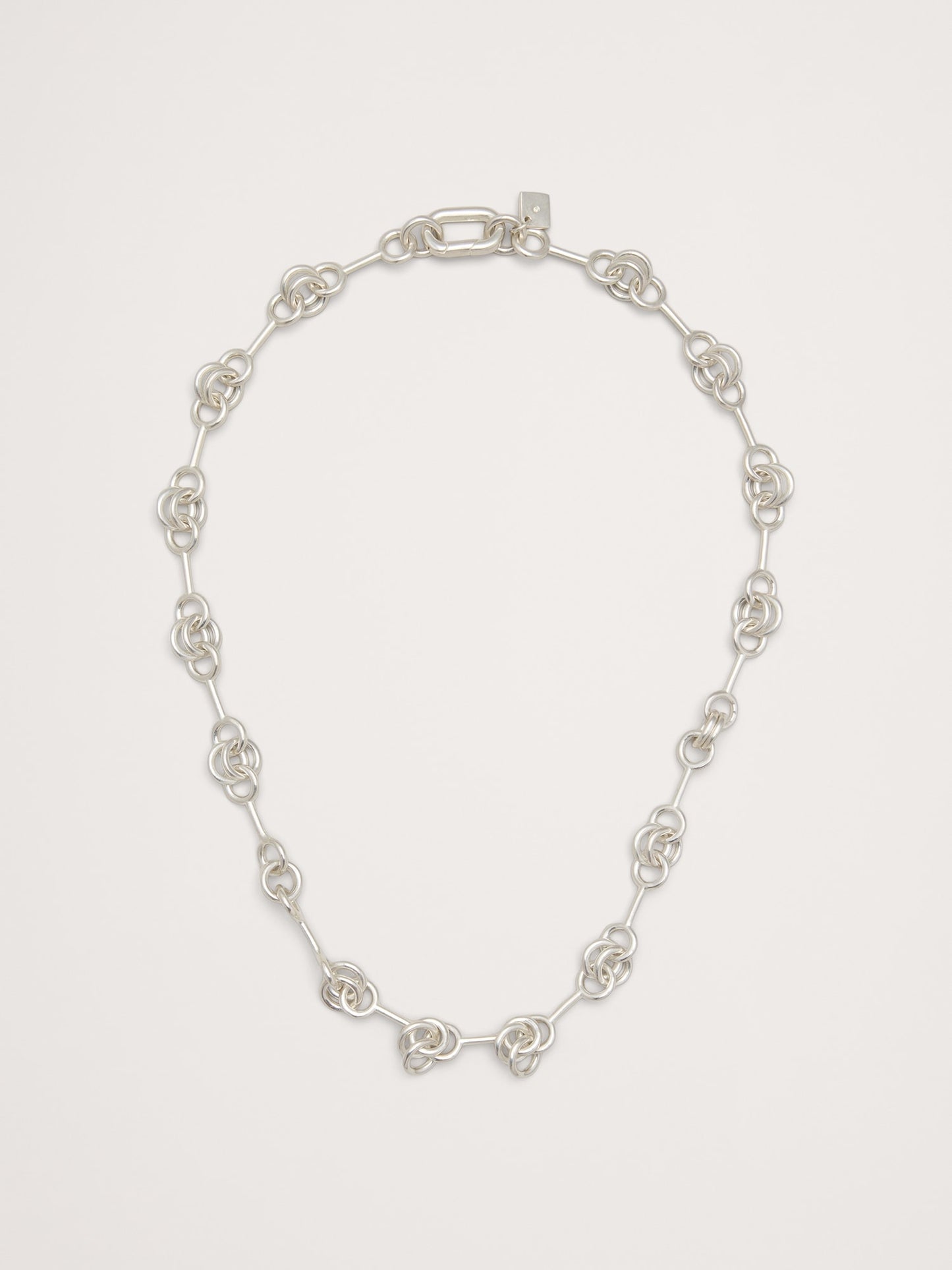 Double Ring Chain Necklace